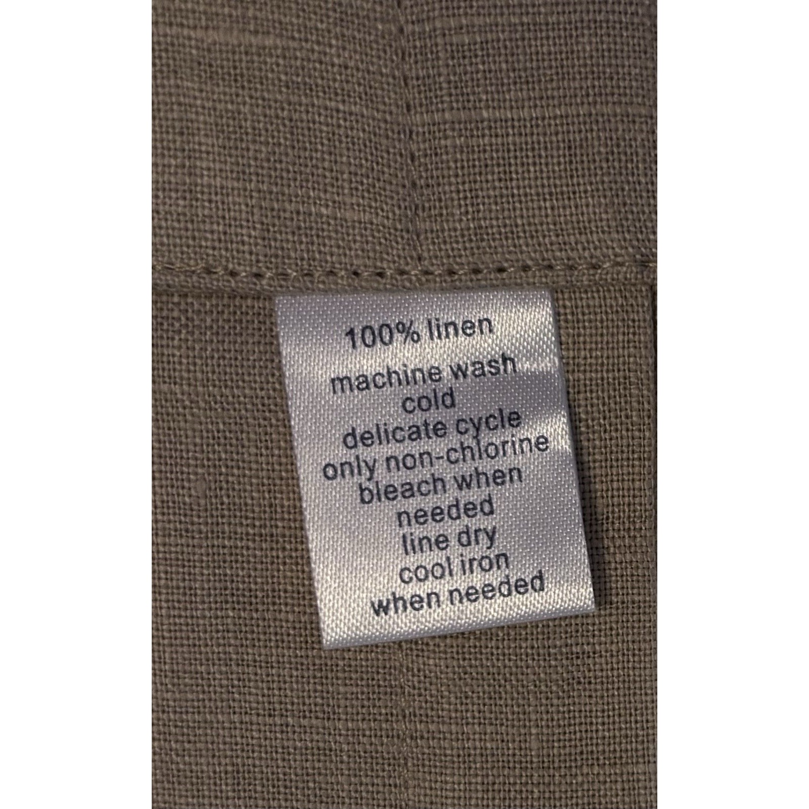 Paul Frederick Finest Pure Linen 3xlt Button Up Long Sleeves Nwot — image 4 of 5